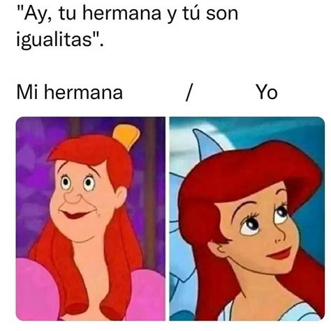 mi hermana y yo meme